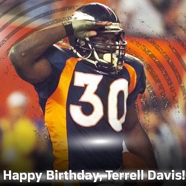 Happy Birthday, Terrell Davis! by nfl 