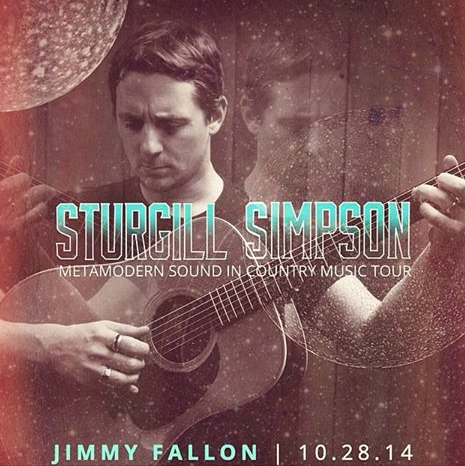 aemma395's tweet photo. #DVR Alert - @SturgillSimpson plays @FallonTonight TONIGHT! Tuesday 10/28 http://t.co/BoKrIZzcnk