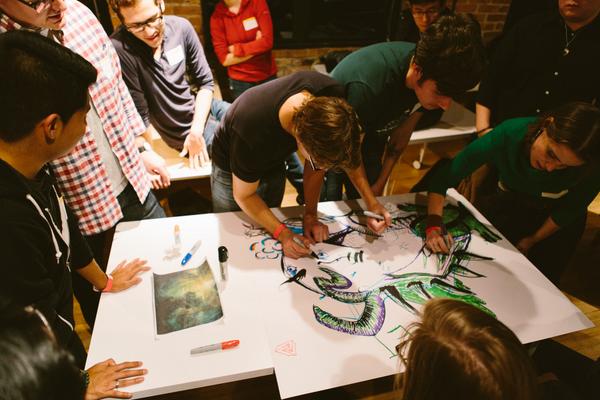 learntsh's tweet photo. Round 2. (Photos by @drewrios) #hikecon http://t.co/KofChpUqss