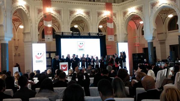 HBuljubasic's tweet photo. Dobitnik nagrade u kategoriji Individualna filantropija je gospodin Munir Pašagić! #DOBRO2014 http://t.co/wa6rkvv9R8