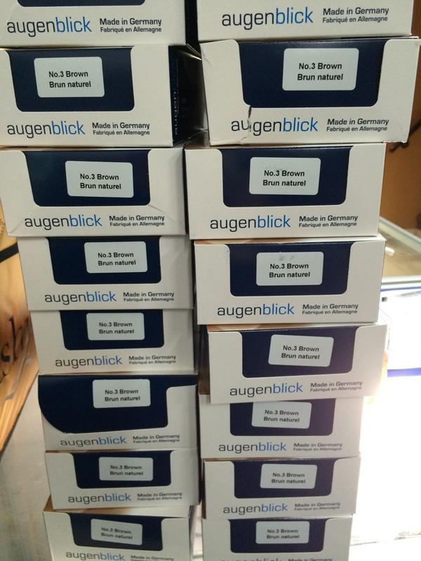 SAMCOBeauty's tweet photo. Brown eyebrow tint is now back in stock! #augenblick #berrywell #eyebrowtint #madeingermany http://t.co/fE6dcEelg8