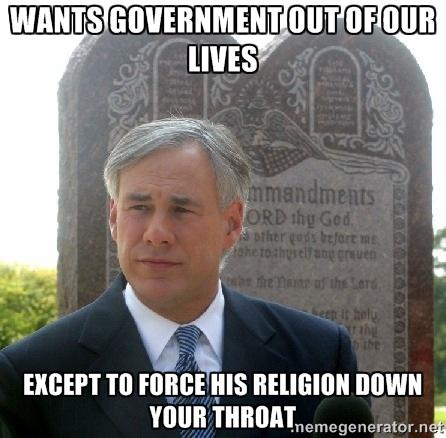 Really not for small government... #GregAbbott #texasvotes #texasgovernor #TexasElection #MyTexasVotes