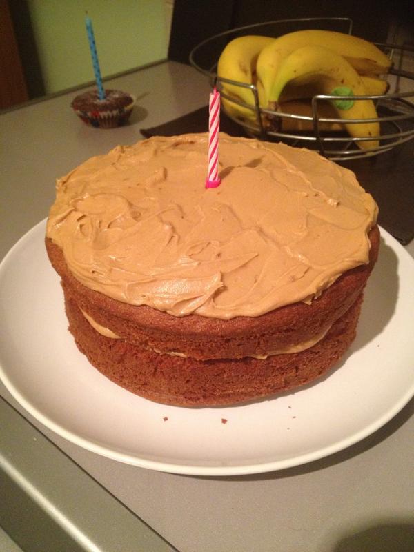 HanaOBrien's tweet photo. #kitscoffeecake #happybirthdaytome #day9 #100happydays #100happymots #littlethings http://t.co/PRXAATsdn4
