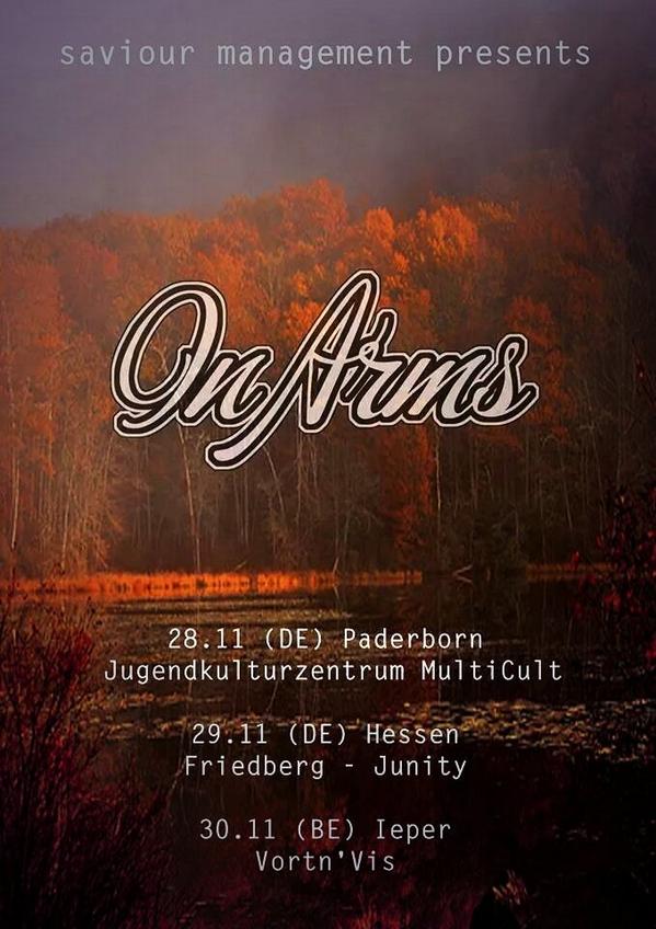 Yo we are very happy to announce we are returning to Europe at the end of November! Big thanks to Saviour Management