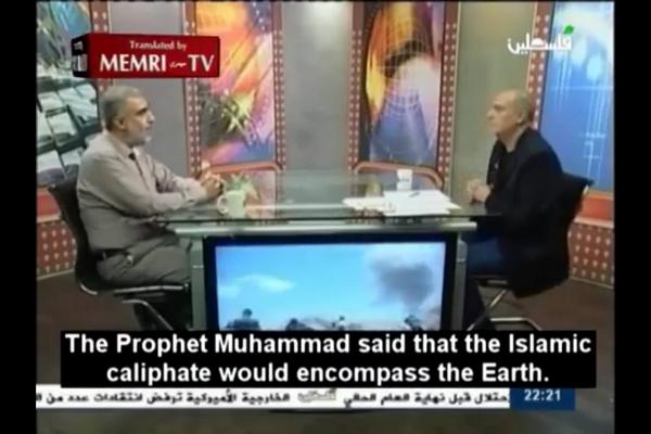 idf1980israel's tweet photo. Israeli #Islamist leader says Jerusalem will be capital of #Islamic Caliphate http://t.co/nDLmUikYgl http://t.co/i0k6m0TKtu