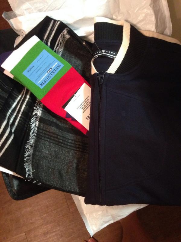twfrank111's tweet photo. Love when my @fivefourclub clothing comes in. It's like Christmas! Props to @stevecook_32 for the discovery http://t.co/yMgsWAC7L0