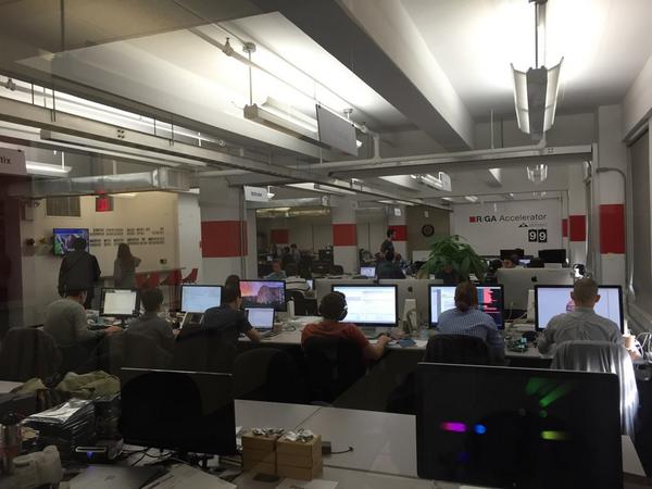 chrisfralic's tweet photo. Impressive companies here at NYC's @rgaaccelerator http://t.co/gp03E7iAqb