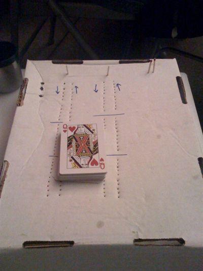 NativityTreeLot's tweet image. Budget cribbage at the tree lot. Copywrite Jack Weix.
