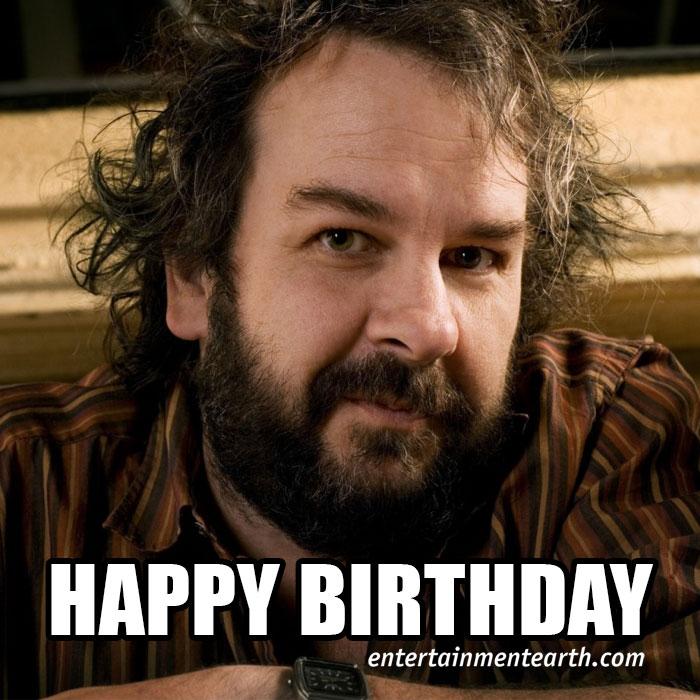 Happy 53rd Birthday to Peter Jackson of The Lord of the Rings! Shop Collectibles:  