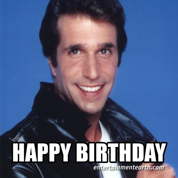 Happy 69th Birthday to Henry Winkler of Happy Days! Shop Collectibles:  