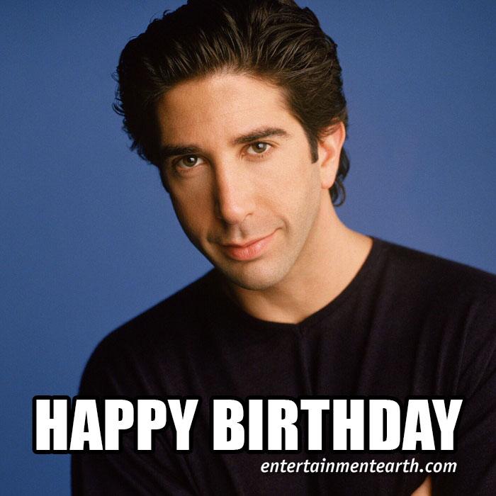 Happy 48th Birthday to David Schwimmer of Friends! Shop Collectibles:  