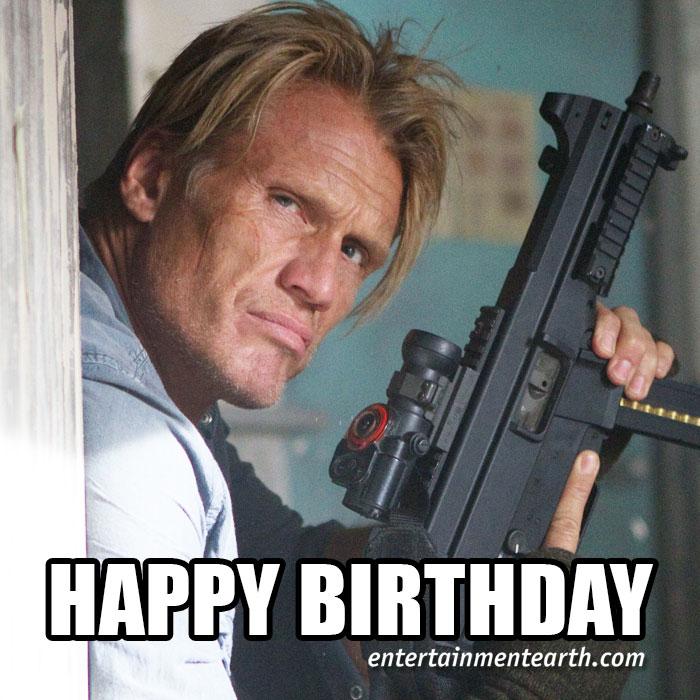 Happy 57th Birthday to Dolph Lundgren of The Expendables! Shop Collectibles:  