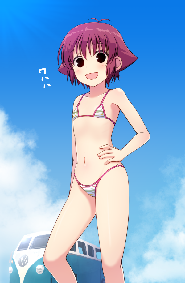 日向たかし 日向たかしさんは 蒲原智美がマイクロビキニを着ている 絵を描きましょう Http T Co Bvbvq761iu Http T Co Mokguakyyi Twitter