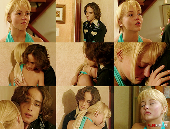 RBDLoRegreso's tweet photo. Já tá mais que na hora da Vick dá uma chance para o Rocco né? #Rebelde2x092 http://t.co/78Ec32NQbO