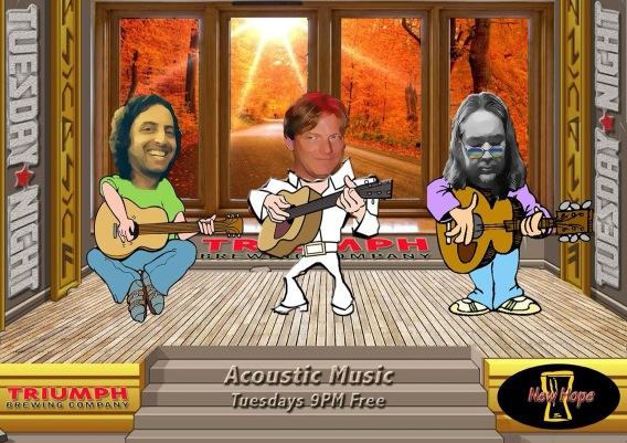Splint_Sunlight's tweet photo. Acoustic music tonight in New Hope at the Triumph Brewing Company at 9pm!
This is a free show! See you soon! http://t.co/MOZJEbocqC