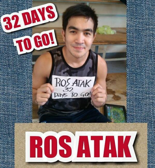 TeamChanFTW's tweet photo. Ikaw ba hindi pa pupunta? Si Kuya Ryan na nag-aaya! TARA NA! 32 days to go!!! #ROSATAK http://t.co/zz5pBdandw