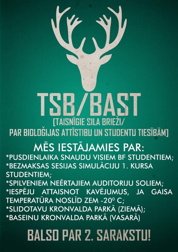 Mūsu mērķi ir skaidri. Par ko esi gatavs balsot Tu?