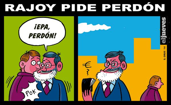 Rajoy: «Pido perdón en nombre del PP a todos los españoles»