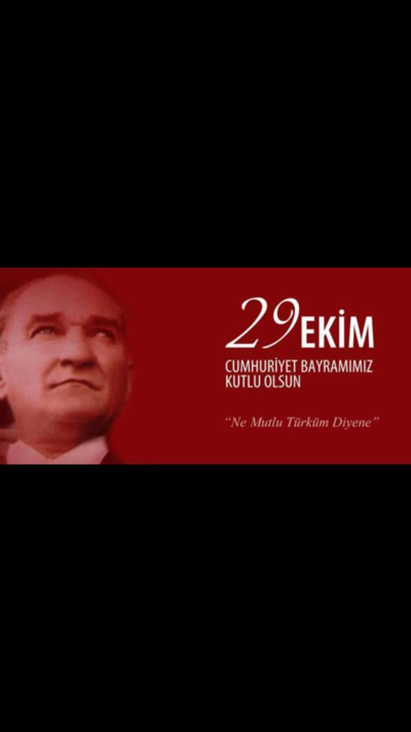 Türkiye nin en güzel gününden herkese Günaydınlar :) Teşekkürler Atam

#29EkimCumhuriyetBayrami