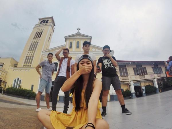 MiccoloSolis's tweet photo. The Shrine of Our Lady of the Rosary of Manaoag ⛪️ #thanksgiving #blessed @mateoslow @IAmKaitanium #arthur #beeboi ☺️ http://t.co/G555uHqP5n