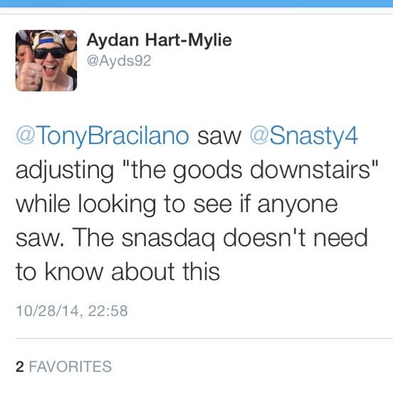 The SNasdaq tweet media