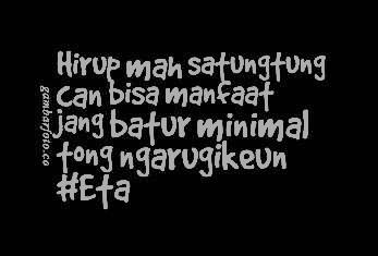 wilujeng wayah kieu wargi bandung~ (': #ReboNyunda