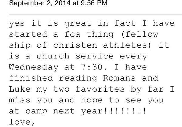 kellymfischer's tweet photo. @WSC_Anderson I had young campers, but they are certainly going to be world changers. THIS is what makes it worth it! http://t.co/klhP5Lqfvo