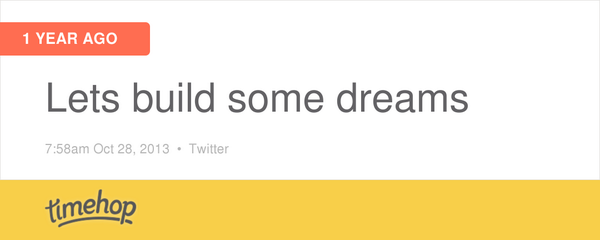 CIeaRy's tweet photo. Exactly 1 year ago today! (via @timehop) http://t.co/NDOcMO2oad http://t.co/9yIHB2tVKG