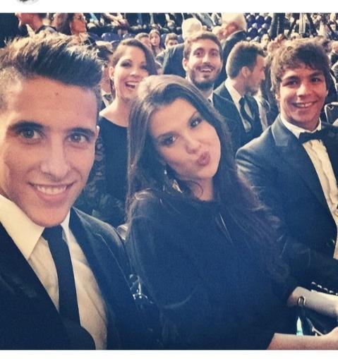 FansTello37_ID's tweet photo. Cristian Tello, Lorena &amp; Oliver Torres at #FCPorto gala, #DragoesdeOuro2014 http://t.co/IDFuGswyy0