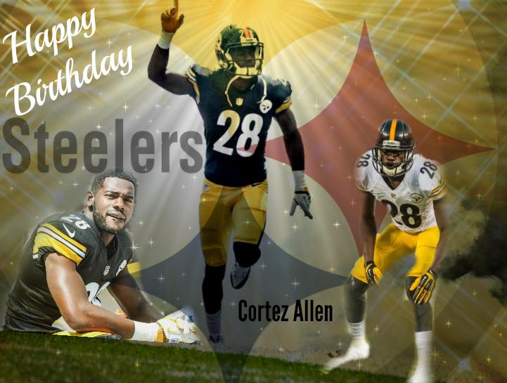 Wishing Pittsburgh Steelers Cortez Allen a very Happy 26th Birthday!   