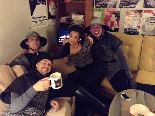 Christine Quintana (@christinequinty) on Twitter photo Even #ArtsClubJoan soldiers need a tea break sometimes <a href="/HaigSutherland/">Haig Sutherland</a> <a href="/JohnEmmetTracy/">John Emmet Tracy</a> <a href="/ShannonCKent/">Shannon Chan-Kent</a> <a href="/TwittyTwiterson/">Twitty McTwitface</a> Even #ArtsClubJoan soldiers need a tea break sometimes <a href="/HaigSutherland/">Haig Sutherland</a> <a href="/JohnEmmetTracy/">John Emmet Tracy</a> <a href="/ShannonCKent/">Shannon Chan-Kent</a> <a href="/TwittyTwiterson/">Twitty McTwitface</a>