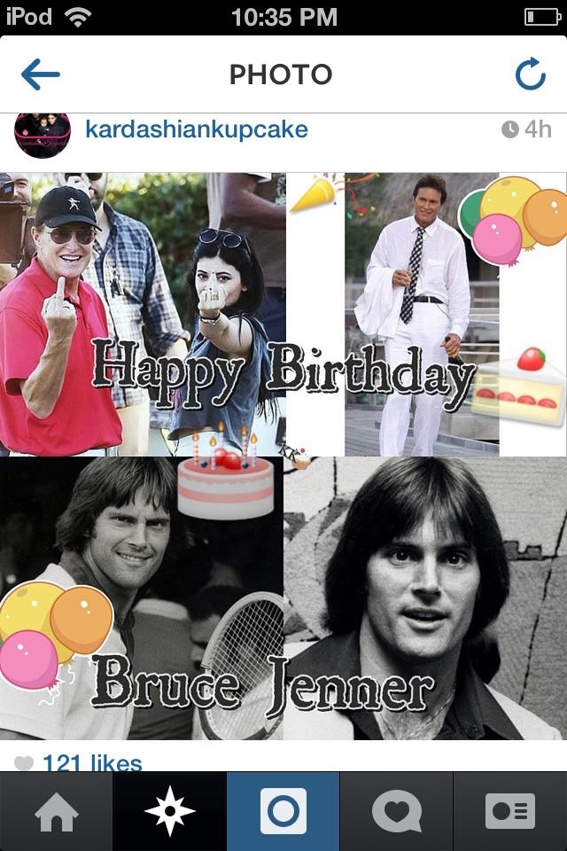 Happy birthday Bruce jenner 
