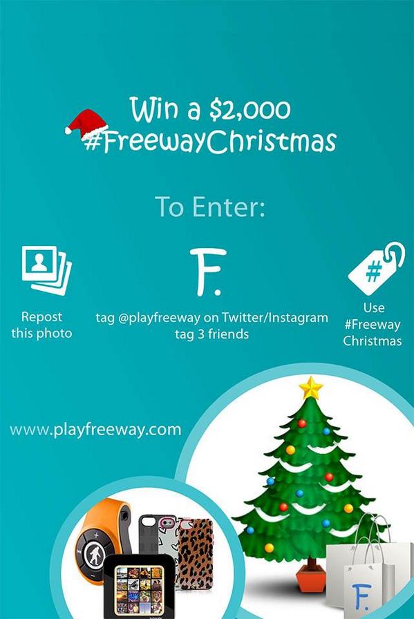 palikmandy's tweet photo. Trying to win a #FreewayChristmas with #playfreeway. Give it a try today: http://t.co/5OzfohFYL6 http://t.co/bGf5R6dXKs