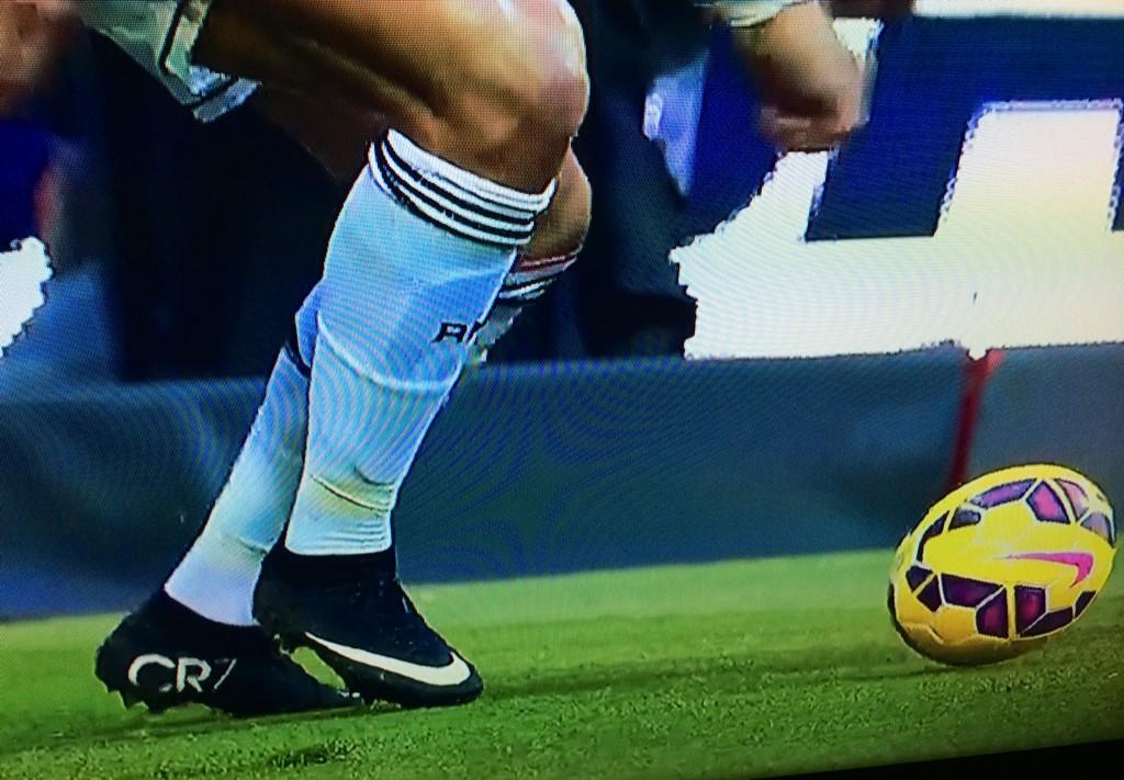Ronaldo black boots top