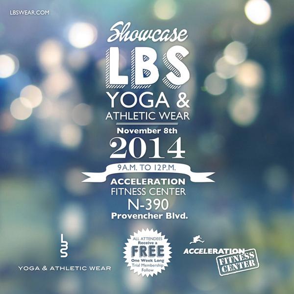BJTGS's tweet photo. @LBSWEAR1 will be showcasing Nov.8, 9-12 at Acceleration Fitness Center N-390 Provencher #winnipeg #workoutgear #yoga http://t.co/6Z1s68H4tP