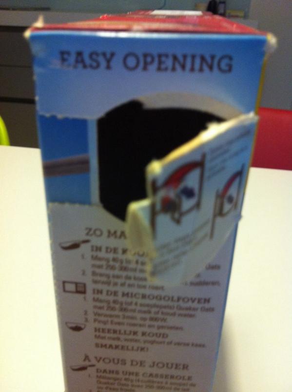 Troebelzicht's tweet image. ... For easy smossing and never be closed again. #easyopening