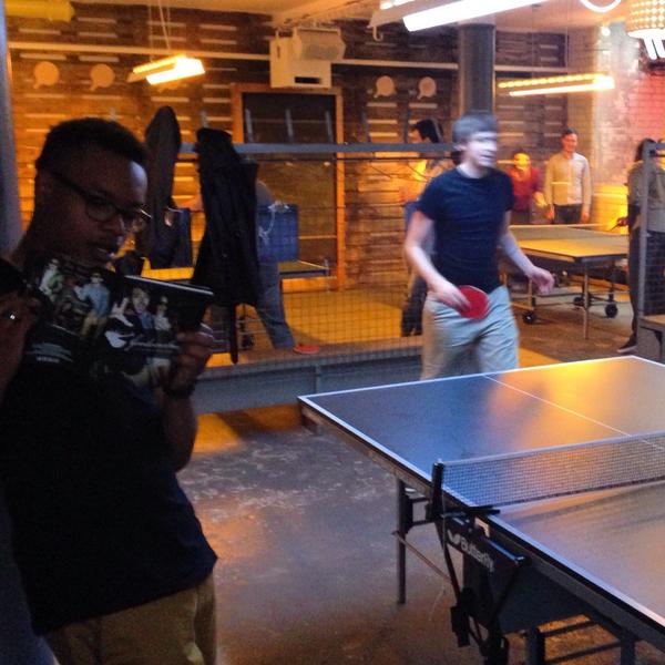 GoodwinSmithUK's tweet photo. GS #PingPong & Beers Club tonight at @TTTMCR. KO 18.30 Sharp. Happy Hour all night. All welcome. #BringSomeBalls. http://t.co/Ovwx7ZInsb