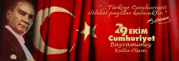 Cumhuriyet Bayramımız kutlu olsun.