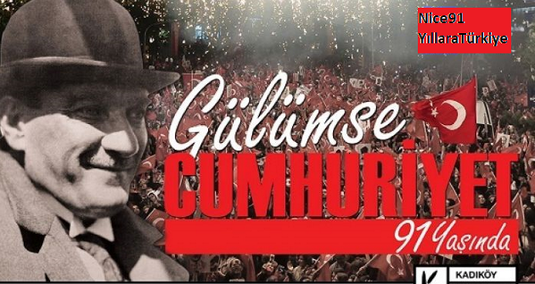 Nice 91 Yıllara Türkiye 
Bıraktığın Emanetin Bekçisiyiz ATAM
#NeMutluTürküzDiyene