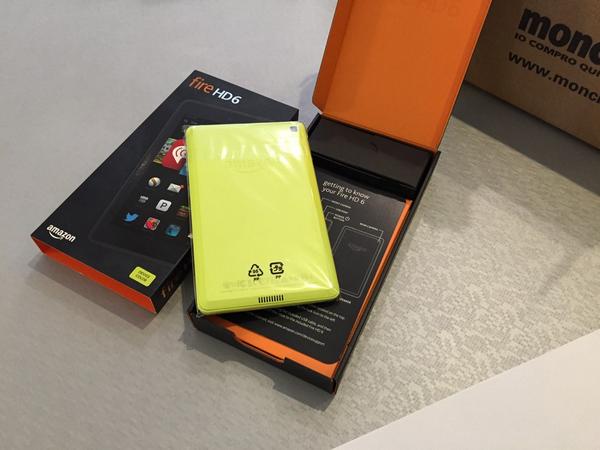 lucaviscardi's tweet photo. Yellow for me! #amazon #firehd6 http://t.co/3Tjgx8vMPd