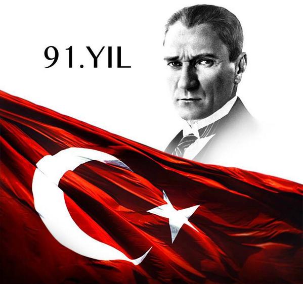 KazanKagem's tweet photo. Cumhuriyetin Kuruluşunun 91. Yıl Dönümü Kutlu Olsun @Lokman_Erturk @DOvacikli http://t.co/sn9zKlm2VJ