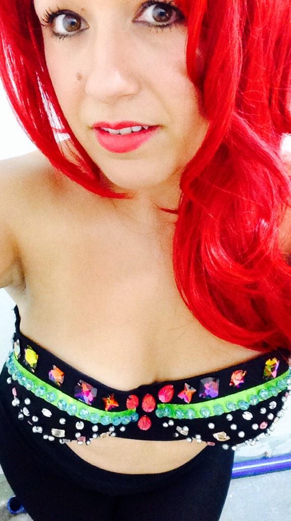 Is it a troll? Is it a tiger? Could it be princess Leila? ...it's Freja 😁 #gigtimes #awesomecostumes <a href="/Gusset_Monster/">gusset monster</a>