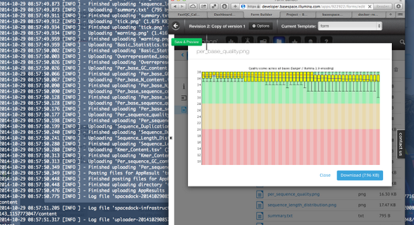 iNut's tweet photo. FastQC appをつくったよ! #basedev2014 http://t.co/f3iYVmyAyH