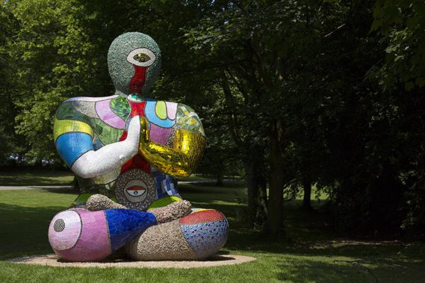 Happy birthday to French sculptor (1930 2002) Buddha, 2000   