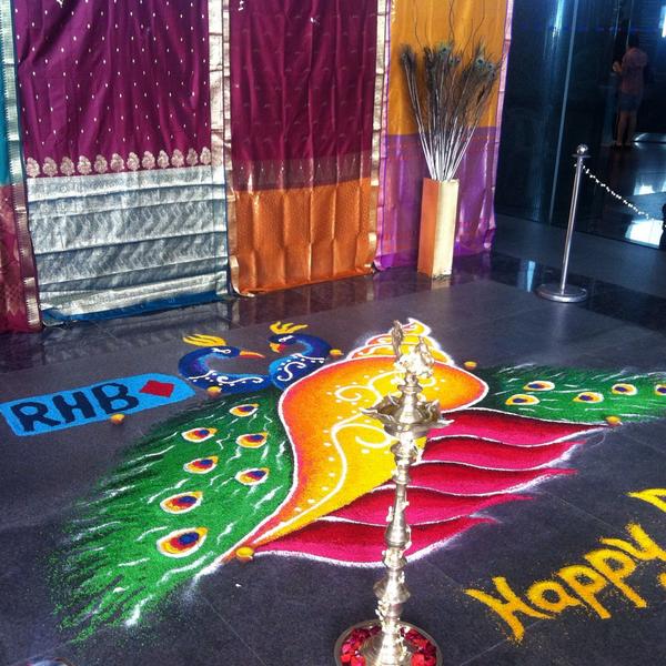 RHBGroup's tweet photo. We are having Deepavali Open House now! Yay let's feast! #RHBFestive #RHBEvent http://t.co/CsVdOJMpHk
