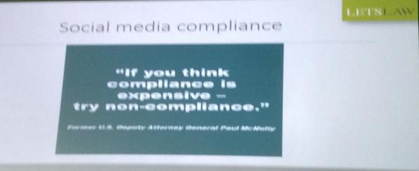 RriveraWeider's tweet photo. La importancia del Compliance en España cada vez es mas importante. Hasta para nuestros políticos. #CEC14 #CECgame http://t.co/ufUvYnHs2j