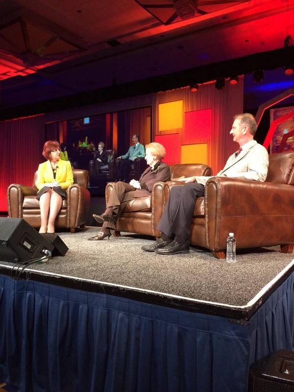 kenashley's tweet photo. @madeleine speaking at #CNGDC to an excited crowd #CRE http://t.co/q7ADFn4r0l
