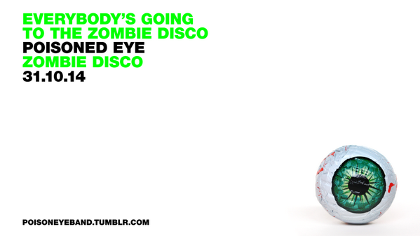 Poisoned_Eye's tweet photo. 2 MORE DAYS TIL HALLOWEEN, POISON EYEBALL. #synthpunk #halloween #fuzzbox #monosynth #horrorock #zombie @Roi_MCabaret http://t.co/aI0QAC4A8f