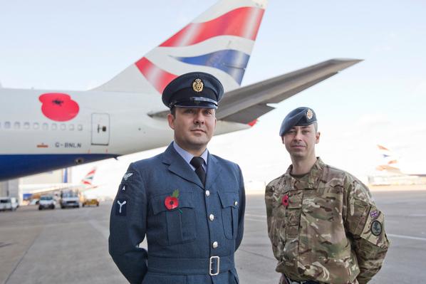 PoppyLegion's tweet image. Poppy goes airborne: @British_Airways put a 9ft poppy on their Boeing 747 for #PoppyAppeal! bit.ly/1nPDOaL