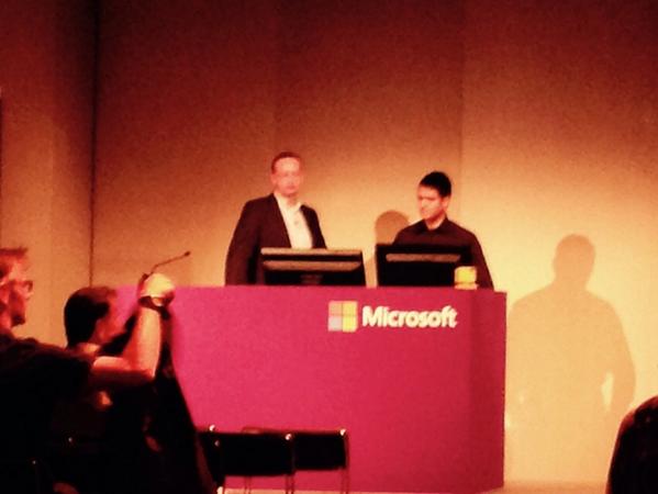 Philwack's tweet image. Jack Wolfskin session happening now, room D1 #netappteched #NetApp